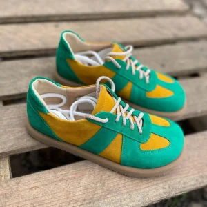 Handmade Leather Anatomical Sneakers Orthopedic Comfort Shoes